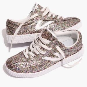 Madewell x Tretorn Multi Glitter Sneakers